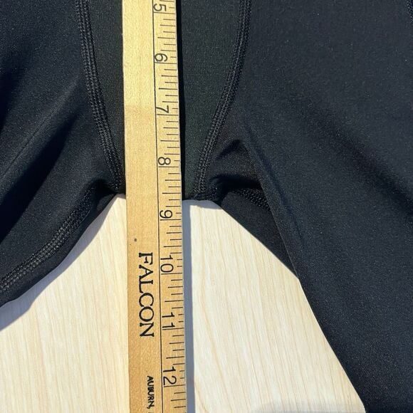 Lot 2 Nike Pro Dri Fit Tight Mens M Black Gray Cropped Leggings Workout Athletic - Picture 9 of 16